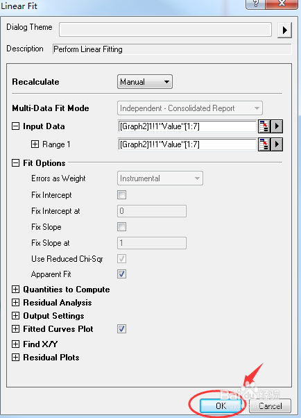 绘制散点图并拟合