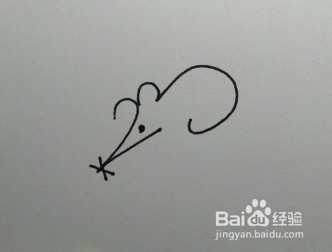 创意简笔画：教你用“2×3”画老鼠