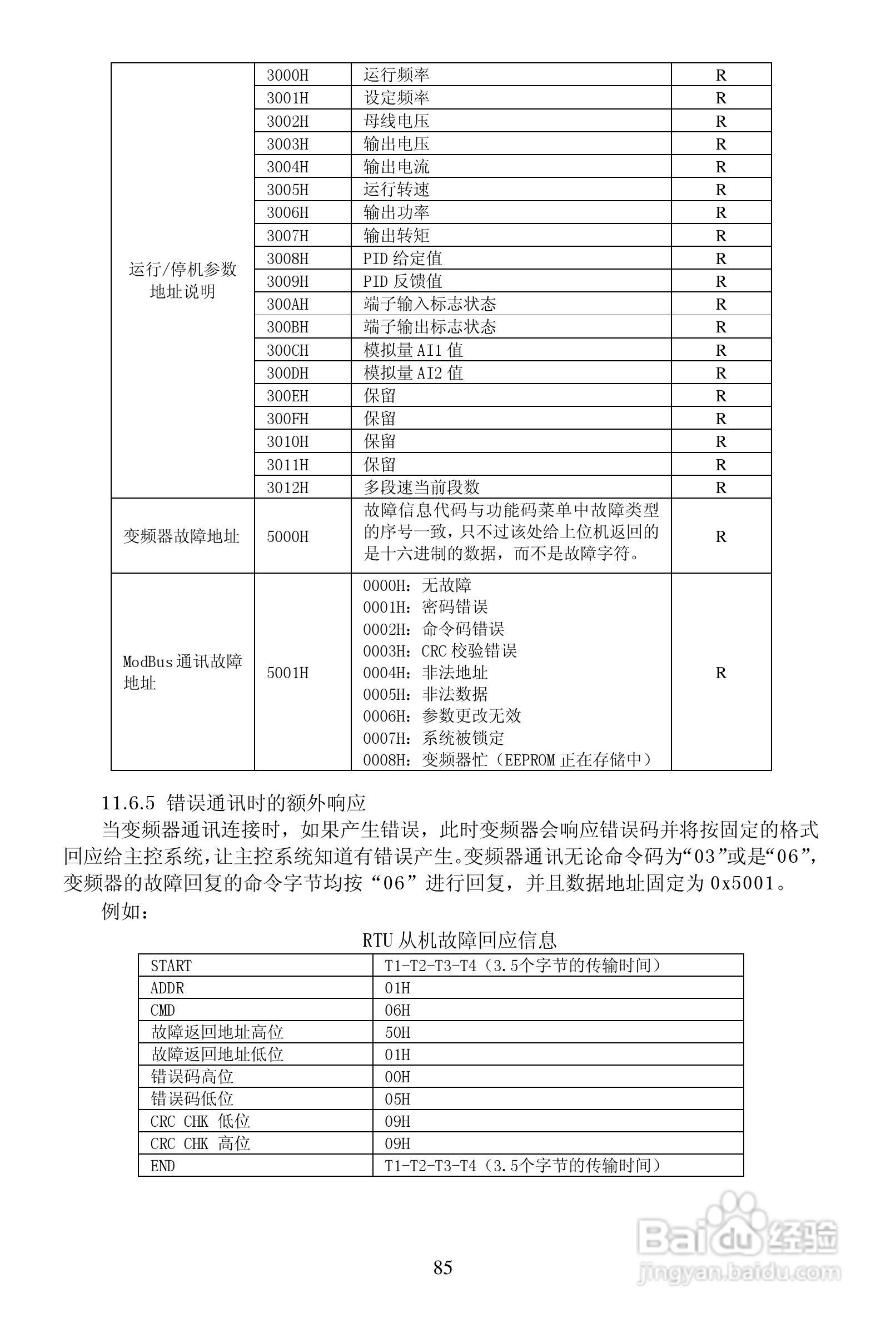 安瑞吉E6-630G/700P-4变频器使用说明书:[9]
