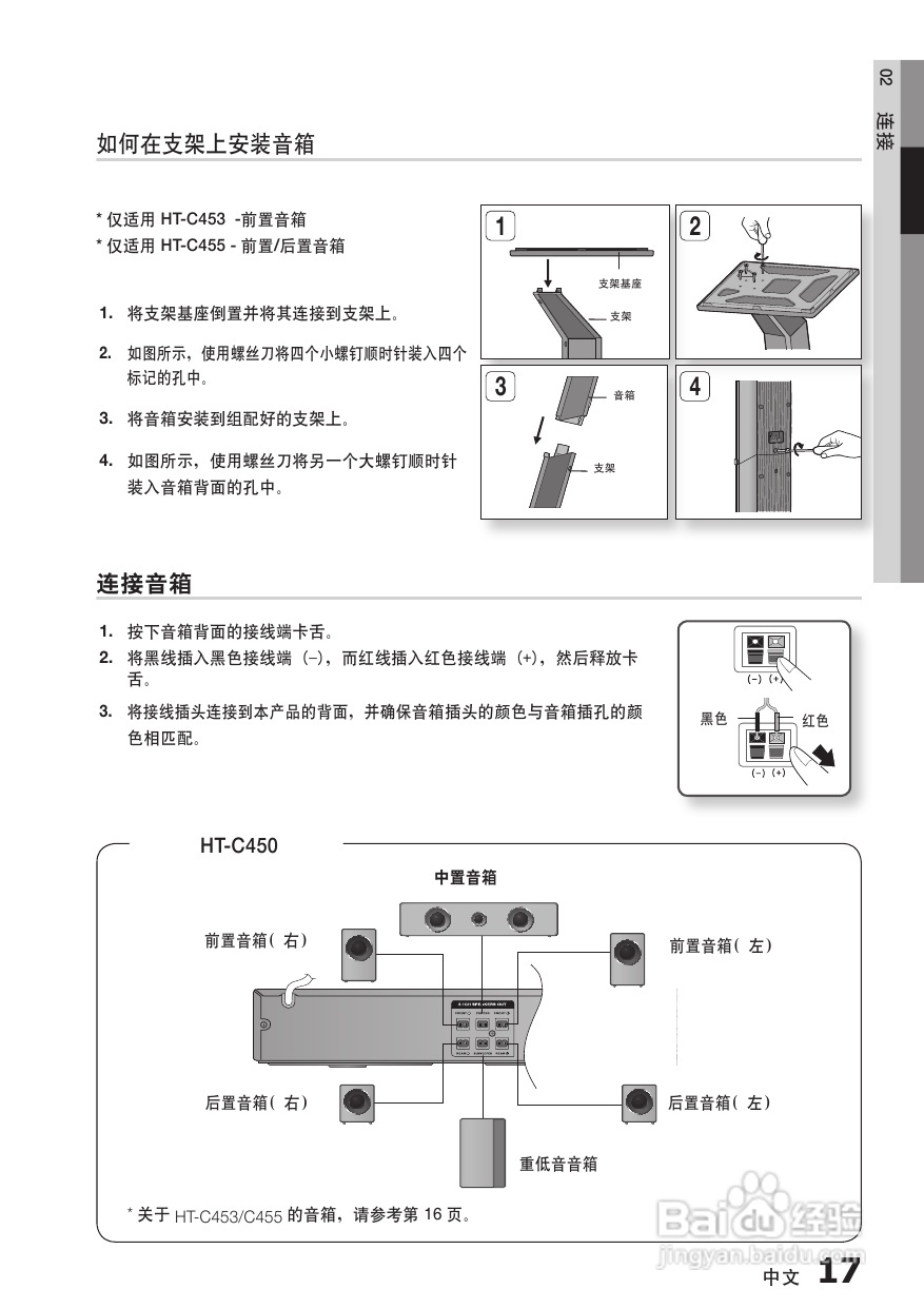 三星HT-C450家庭影院使用说明书:[1]