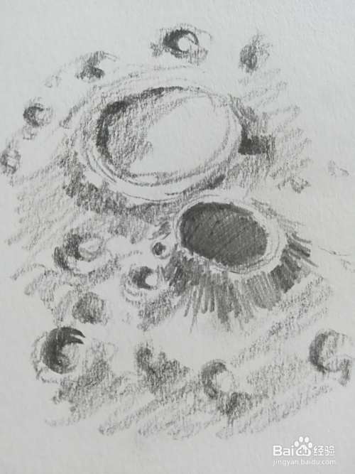 环形山怎么画