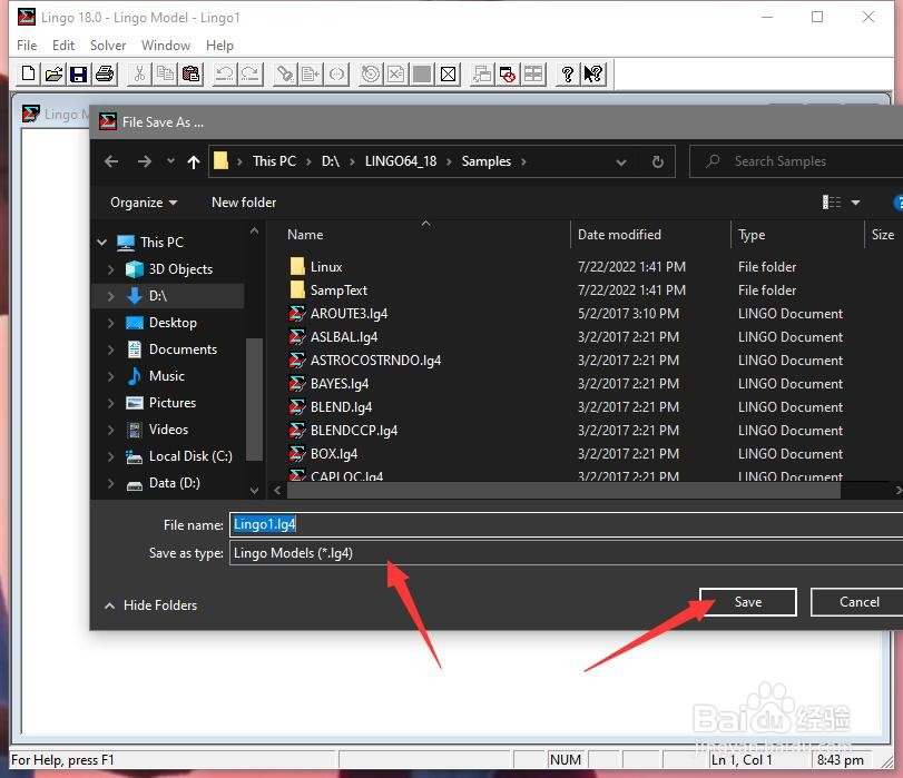 Lingo怎样另存文件类型