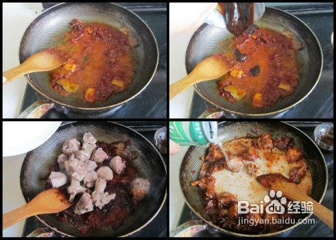 鸭腿焖藕的做法