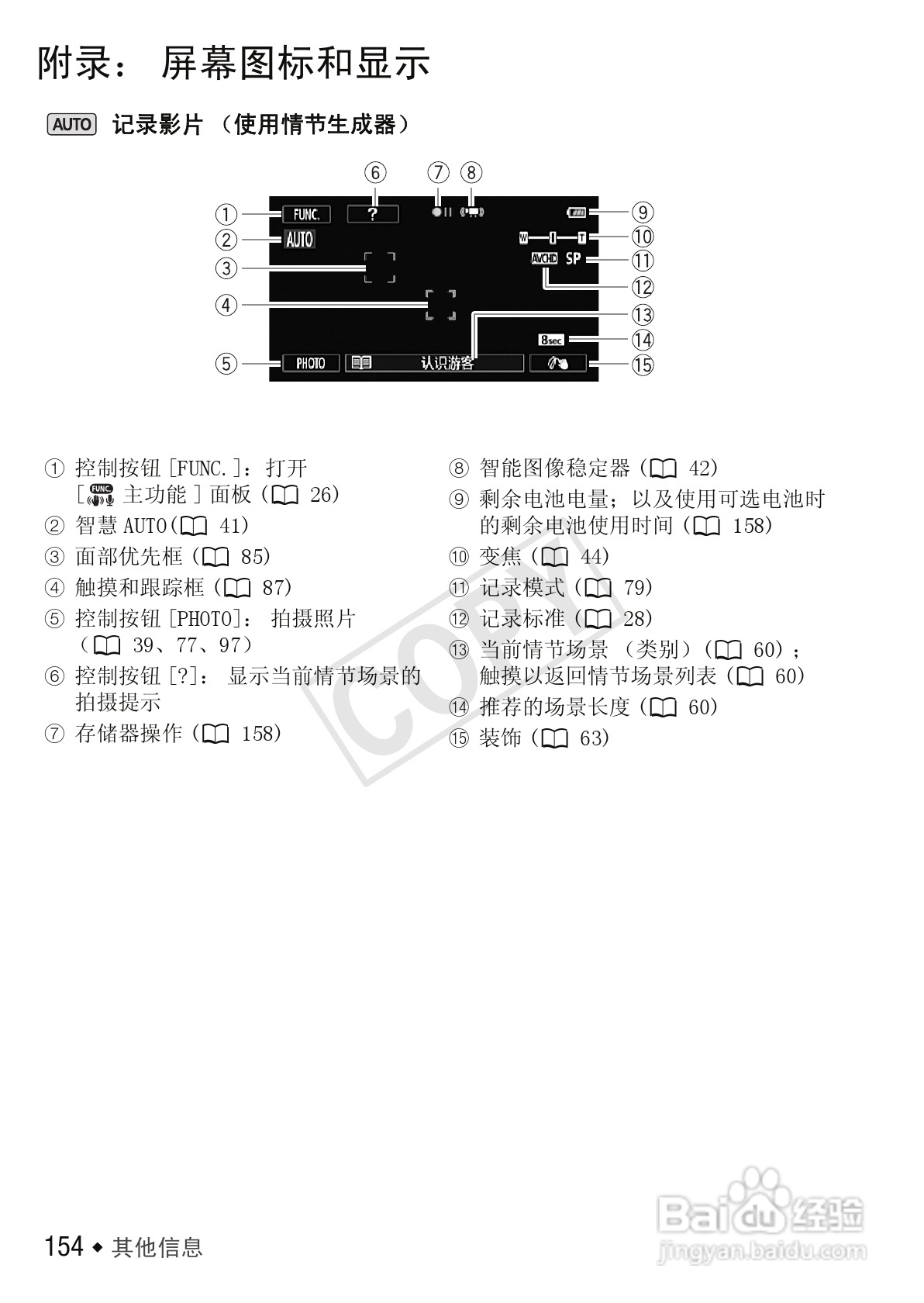 佳能LEGRIA HF R306数码摄像机使用说明书:[16]