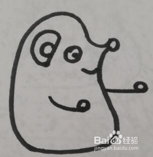 小老鼠的画法 小老鼠的简笔画