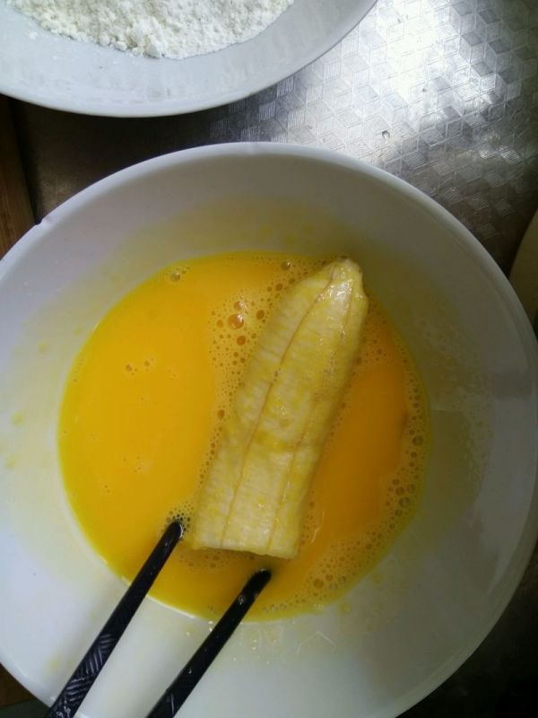 番茄酱油炸香蕉