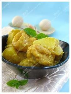 鸡蛋新吃法 蛋香咖喱豆泡