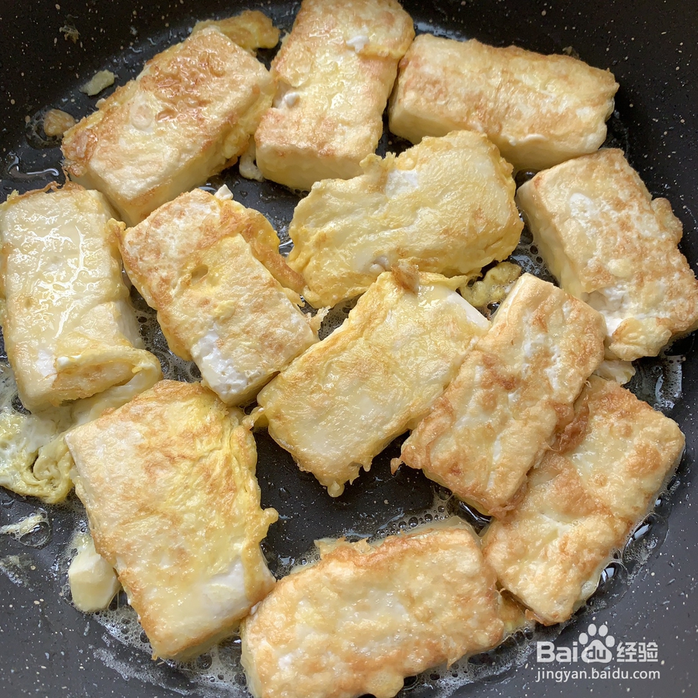 入口即化的香煎豆腐