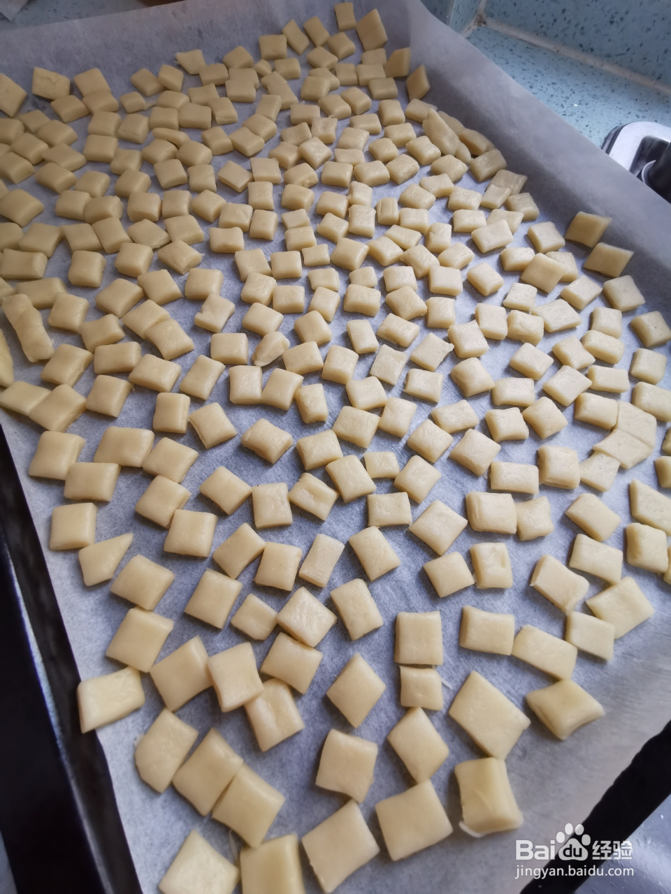 一次就会的牛奶方块小饼干