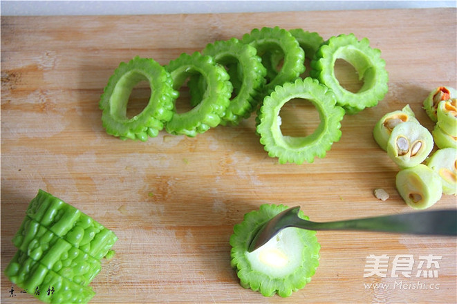 素心居静苦瓜酿紫薯清凉一夏