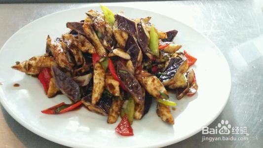 饭店不油炸茄子做法