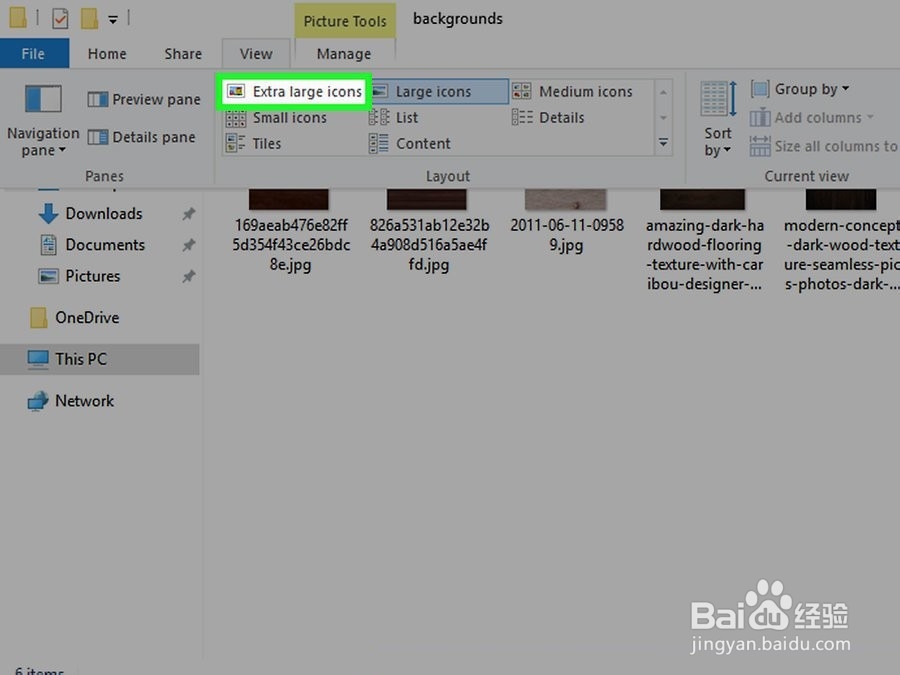 Windows 10如何启用图像预览显示文件夹中的图片