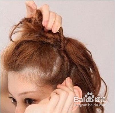 让你清爽怡人的最新韩式盘发教程