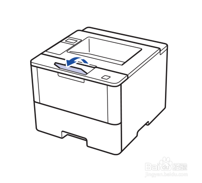 兄弟HL-5590DN打印机如何将纸张装入纸盒并打印