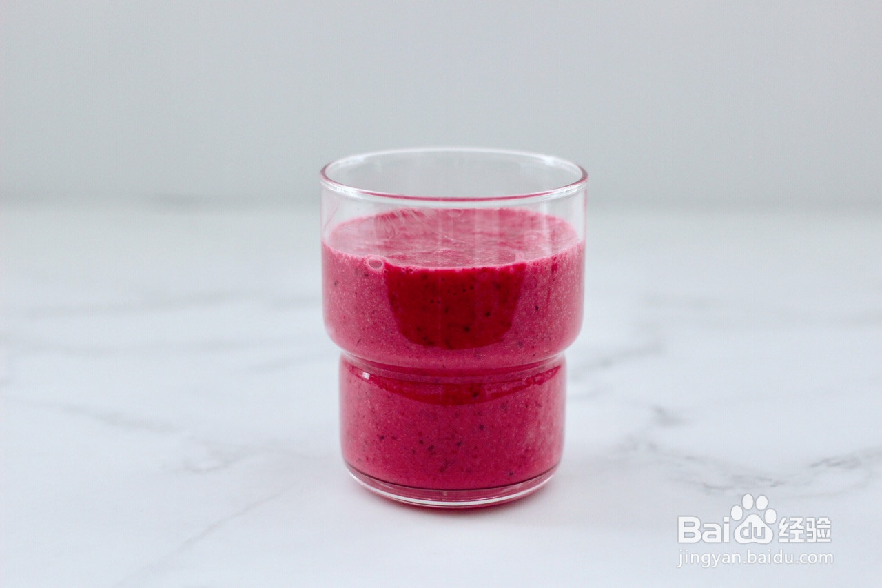 蔓越莓香蕉奶昔的做法