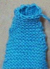 袜套的编织方法