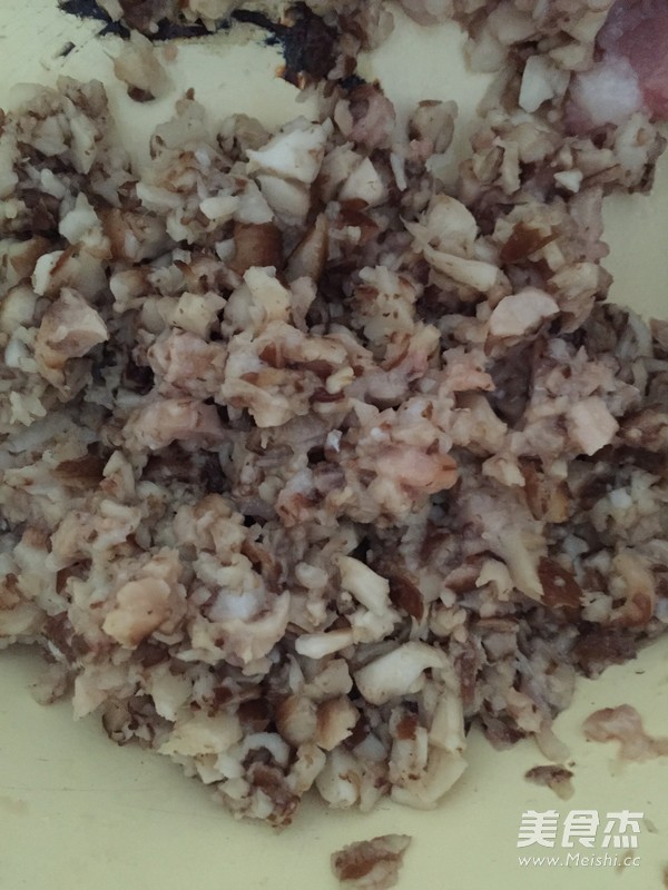 香菇娃娃菜煎饺