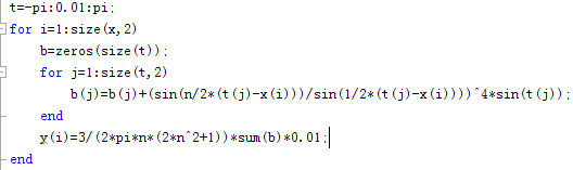 如何matlab绘制jackson算子逼近函数曲线