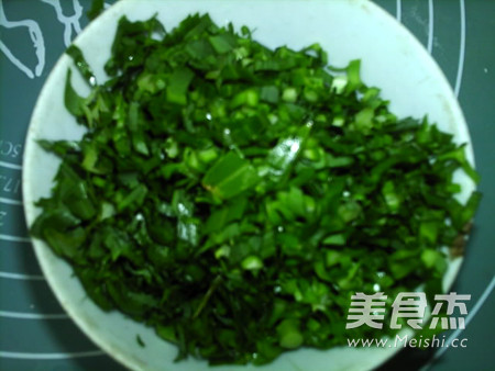 亚麻籽油韭菜蛋饼