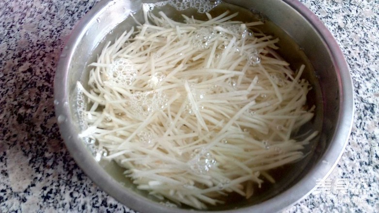 拌土豆丝的做法
