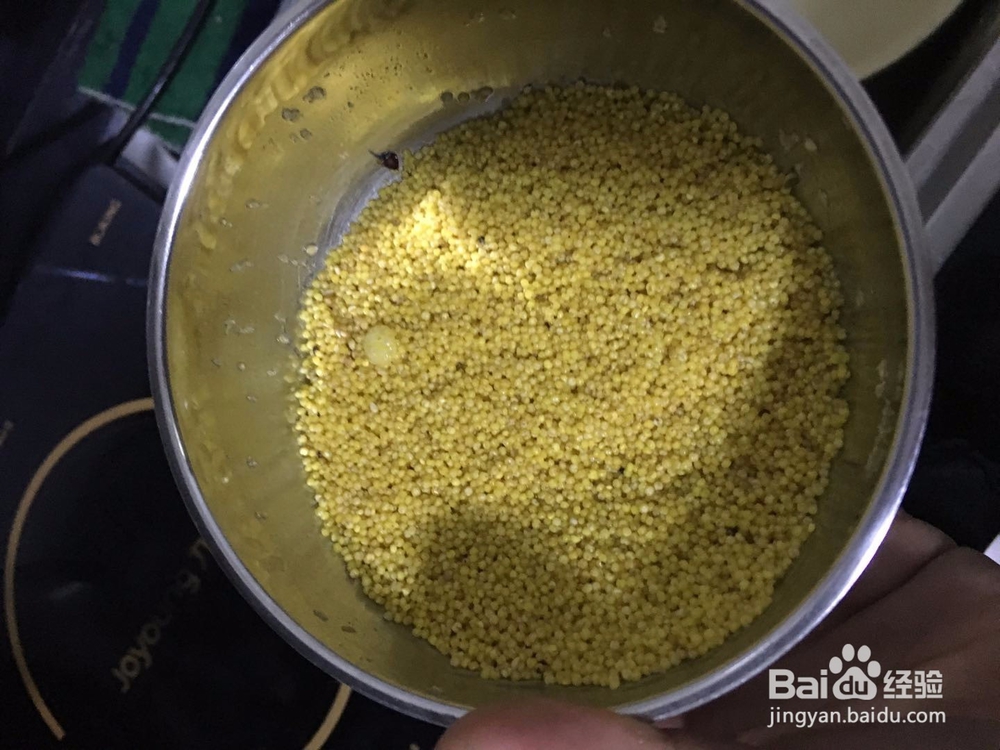 小米汤的制作方法