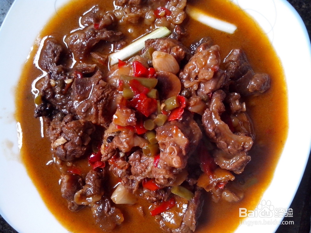 怎样在家中自制红烧牛肉