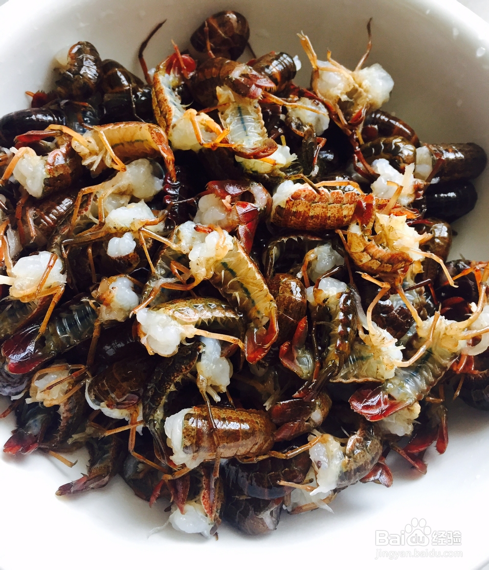 营养美味的口味虾尾小龙虾