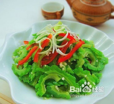 苦瓜拌鸡蛋做法分享