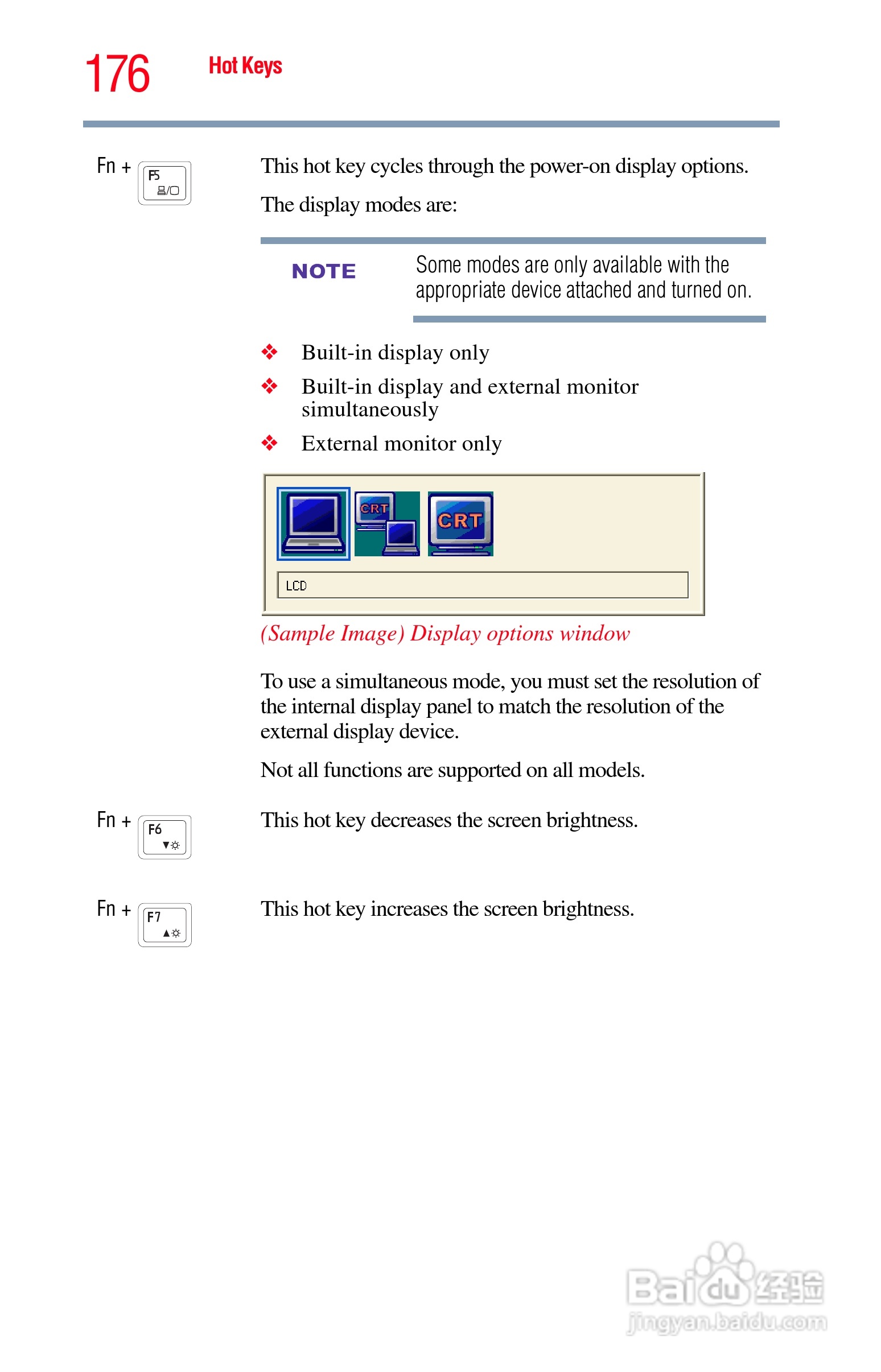 东芝NB300笔记本电脑使用说明书:[18]