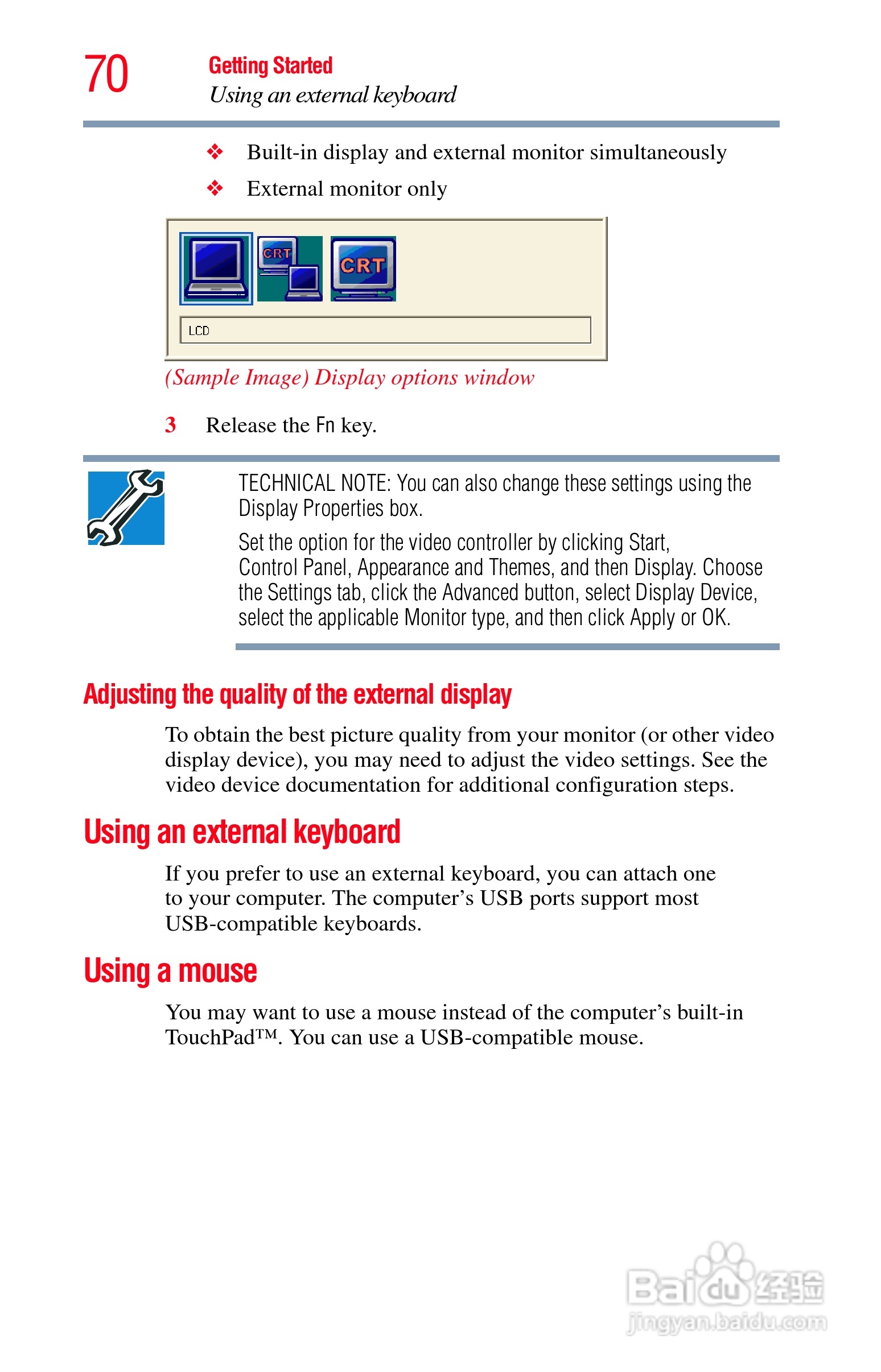 东芝NB300笔记本电脑使用说明书:[7]