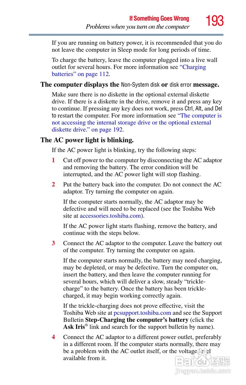 东芝M750笔记本电脑使用说明书:[20]