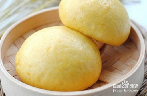 南瓜花卷的制作过程