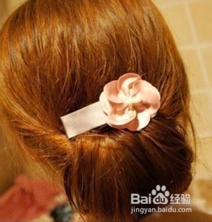 3分钟学会日式淑女盘发