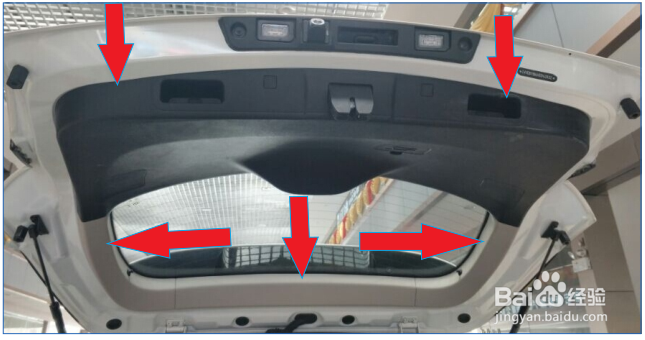 17款瑞虎7电动尾门 专车专用安装流程图