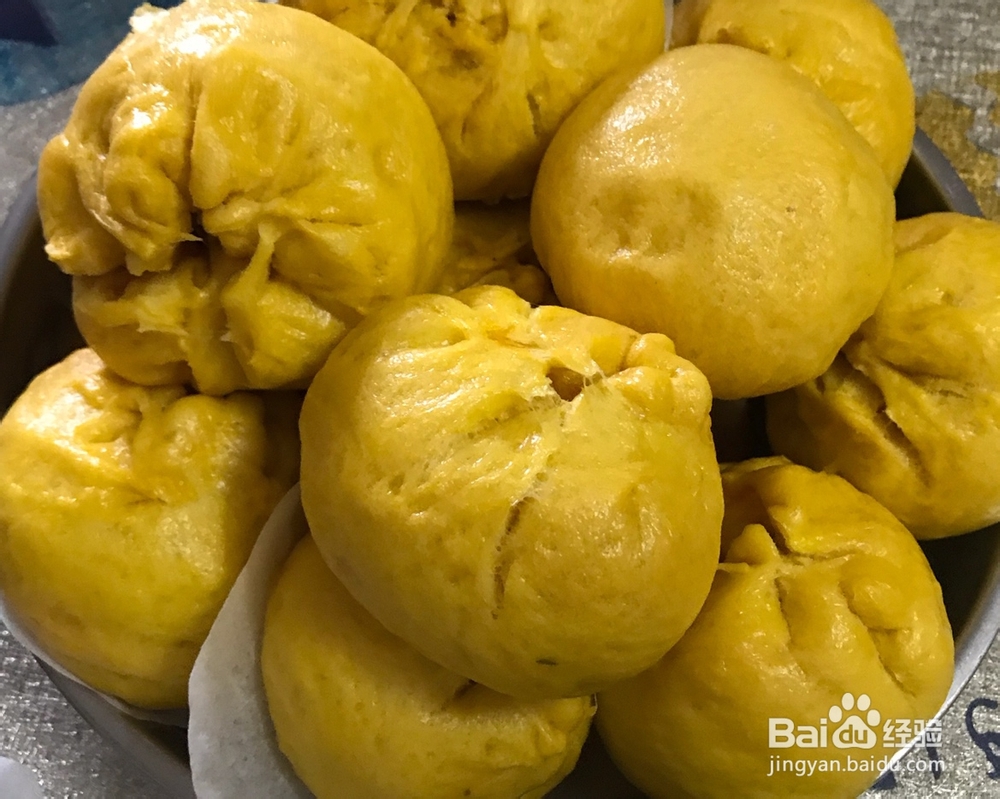 营养美味的南瓜包