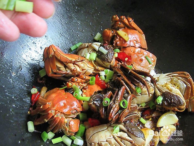 开胃麻辣口水蟹的家庭制作方法