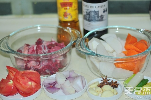 啤酒萝卜炖牛腩