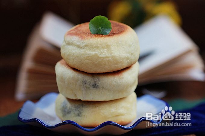 中西合璧的手法独创一款平底锅面饼面包