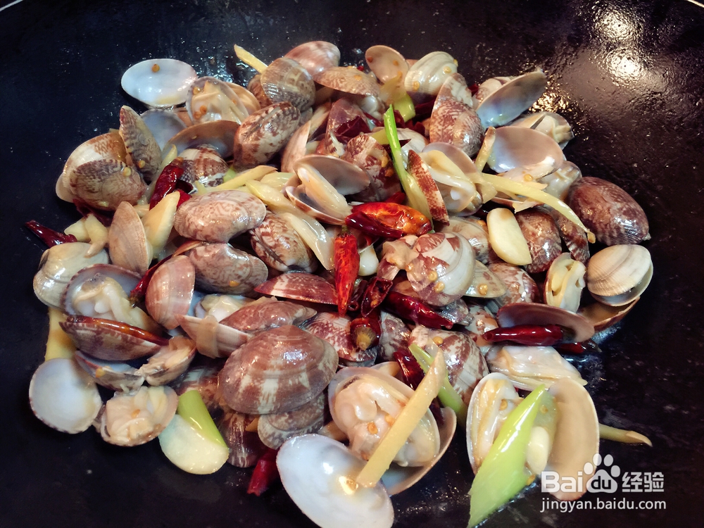老厨师教你做堂妈辣炒蛤蜊