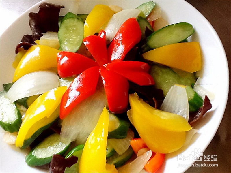 怎样做出家常菜系列之炒五色蔬