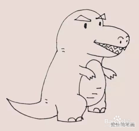 小怪兽简笔画怎么画？