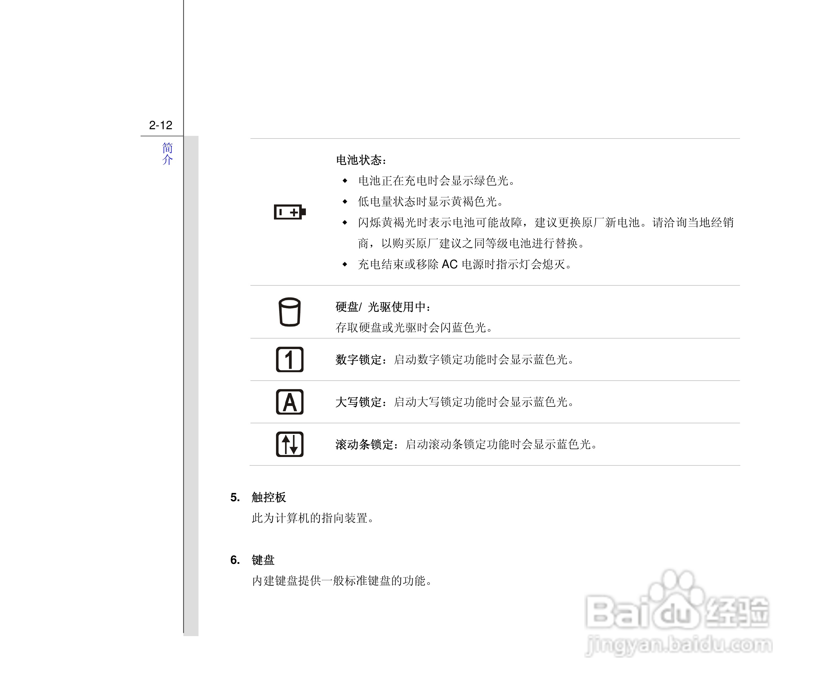 微星MSI CX500笔记本电脑使用说明书:[4]