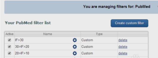 PubMed影响因子自动筛选