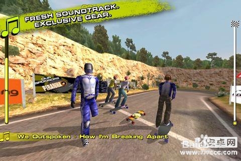 《极限滑板》评测：山地极限运动