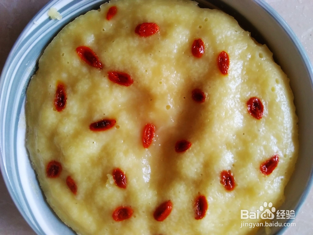 自做的菠萝松糕