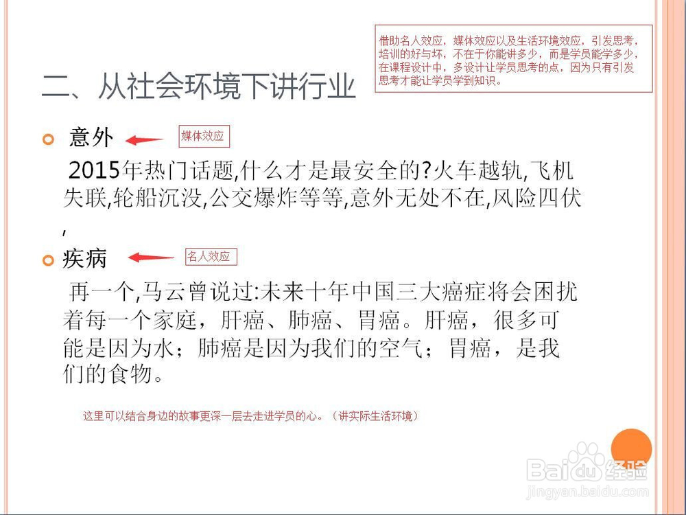 怎么制作保险日常培训的思路与PPT灯片