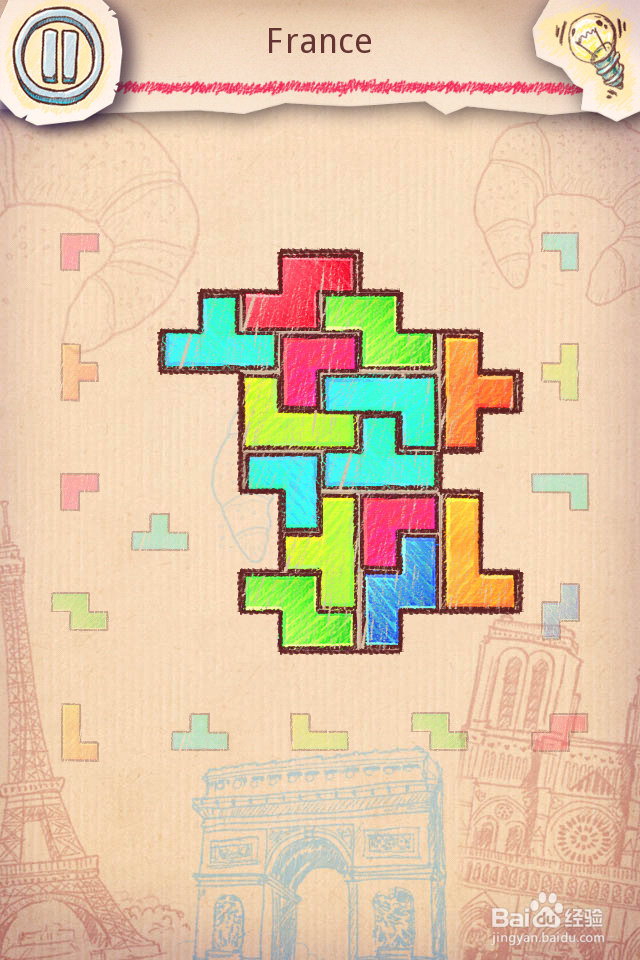 Doodle Fit2 攻略-4 France