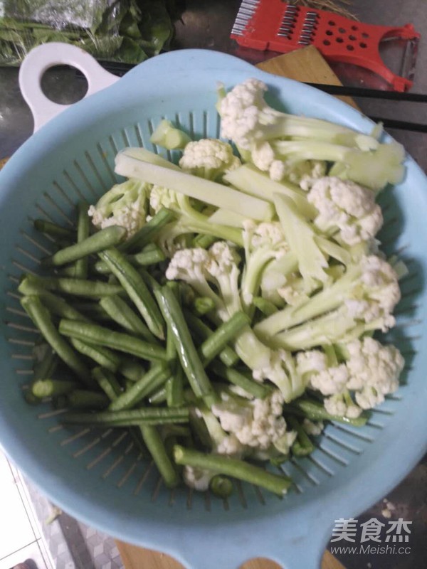 豇豆肉末孜然炒面