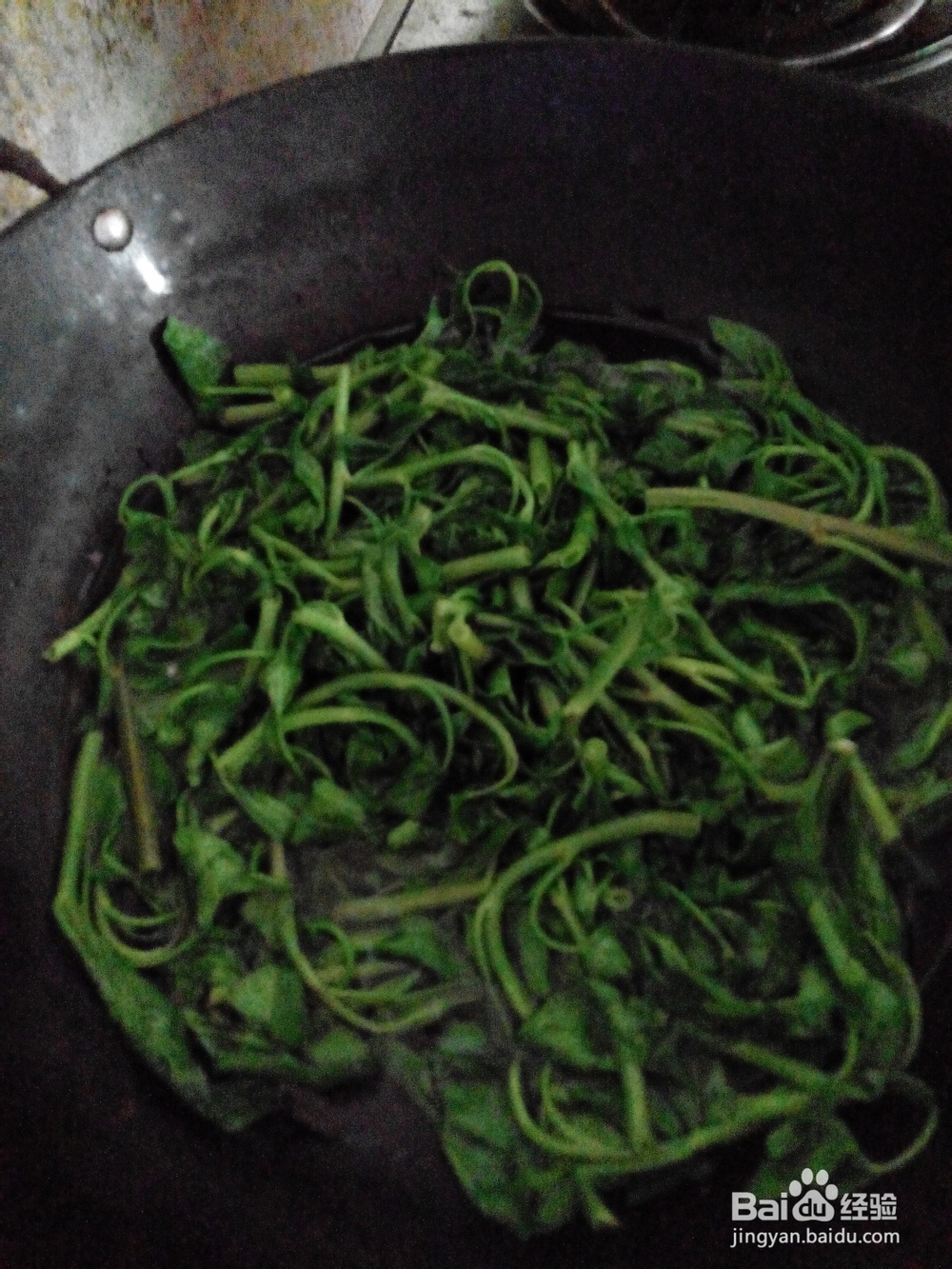 蒜蓉热拌空心菜