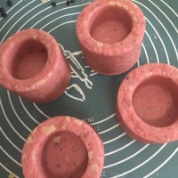 玫瑰冰激凌小蛋糕